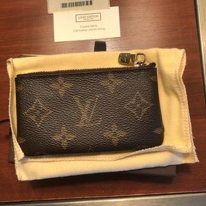 Louis Vuitton Key Pouch Classic Monogram